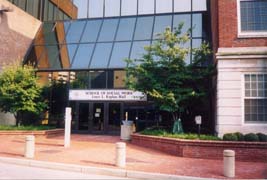 [photo, Kaplan Hall, University of Maryland School of Social Work, Baltimore, Maryland]